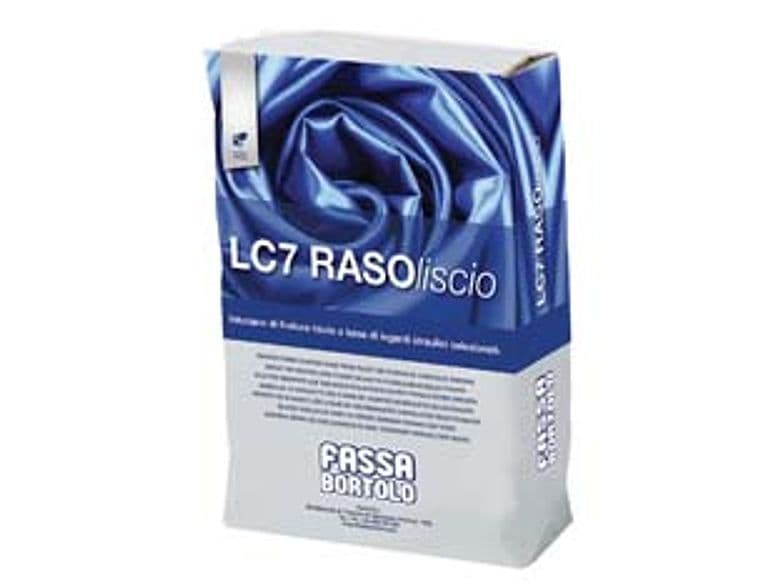 Fassa LC7 Rasoliscio Intonaco di Finitura in Polvere 4 kg in Sacco 5 Pezzi - 2