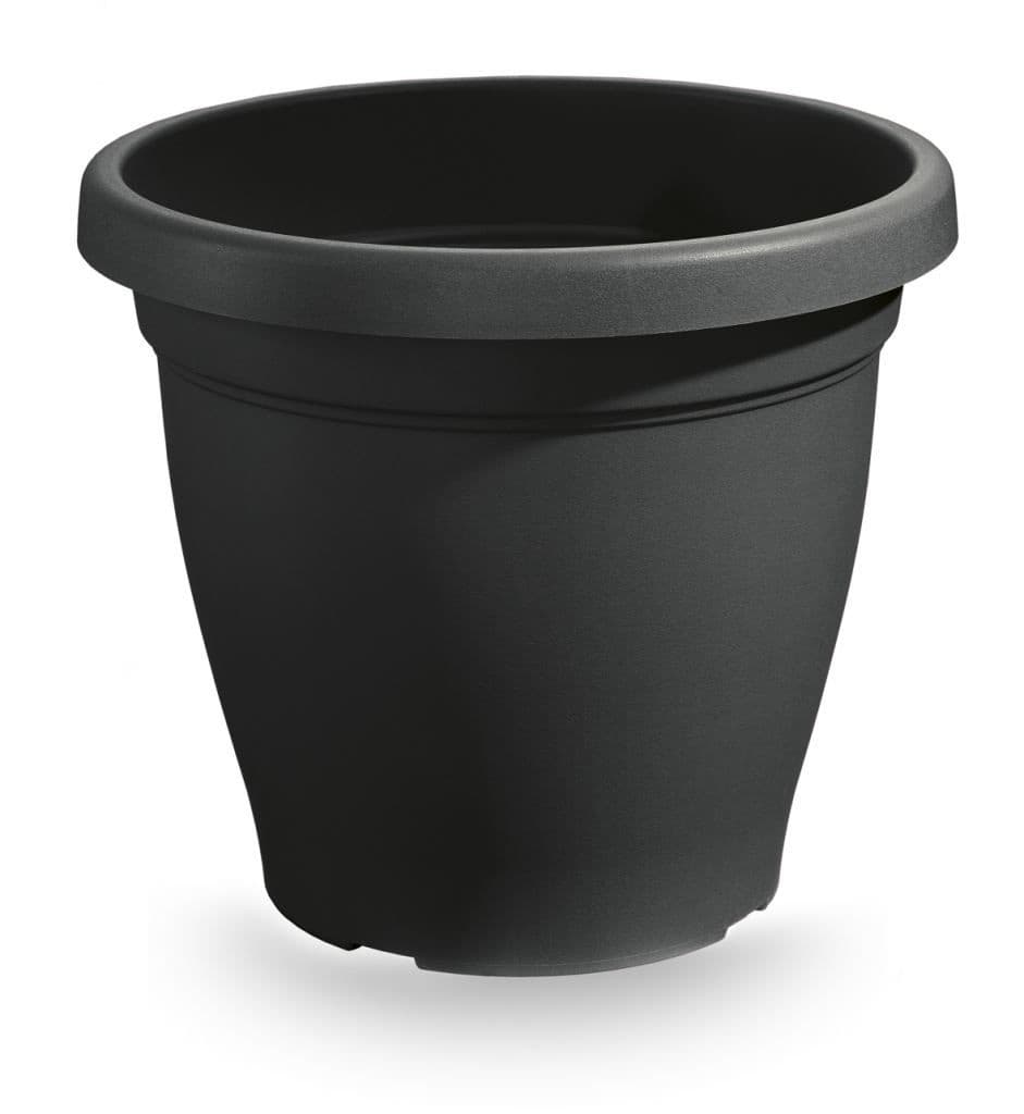 Vaso Verona Ø Cm 25 x 21H Colore Antracite - 2