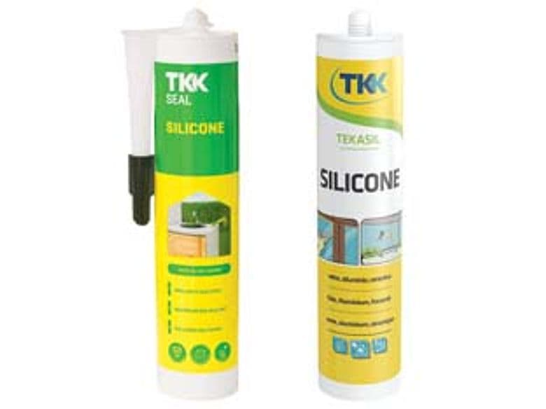 Silicone Acetico Tekasil Universal 280 ml Nero Tkk 6 Pezzi - 2