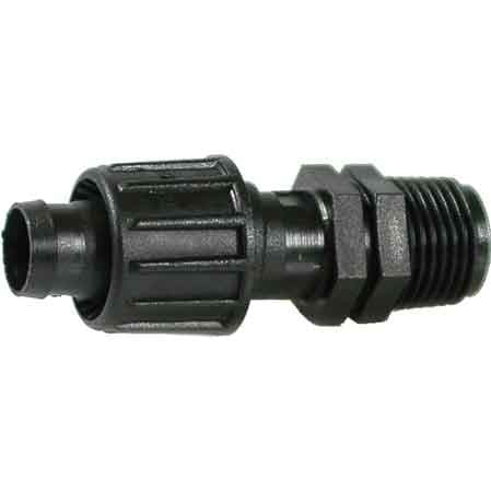 Raccordo per Manichetta Maschio Ø 16X¾ Mm Irritec 100 Pezzi - 2