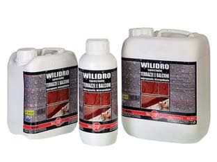 Wilidro Impregnante Protettivo Idrorepellente per Terrazze e Balconi 1 l - 2