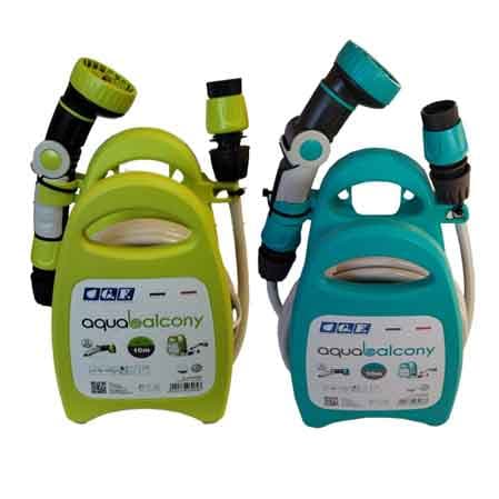 Tubo da Giardino in Kit Aquabalcony G.f. 10 m Colore Lime - 2