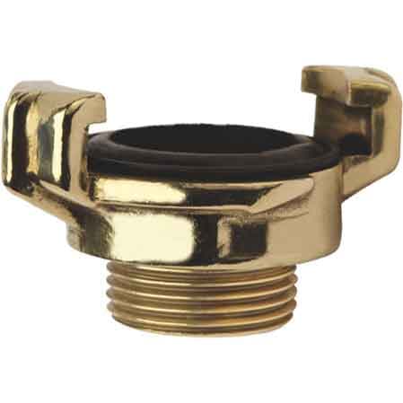 Raccordo Rapido in Ottone con Filetto Maschio 1 - 2