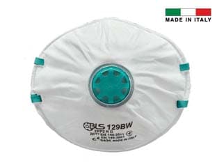 Mascherine con Valvola FFP2 Bls Classic 129BW Imbustata 10 Pezzi - 2