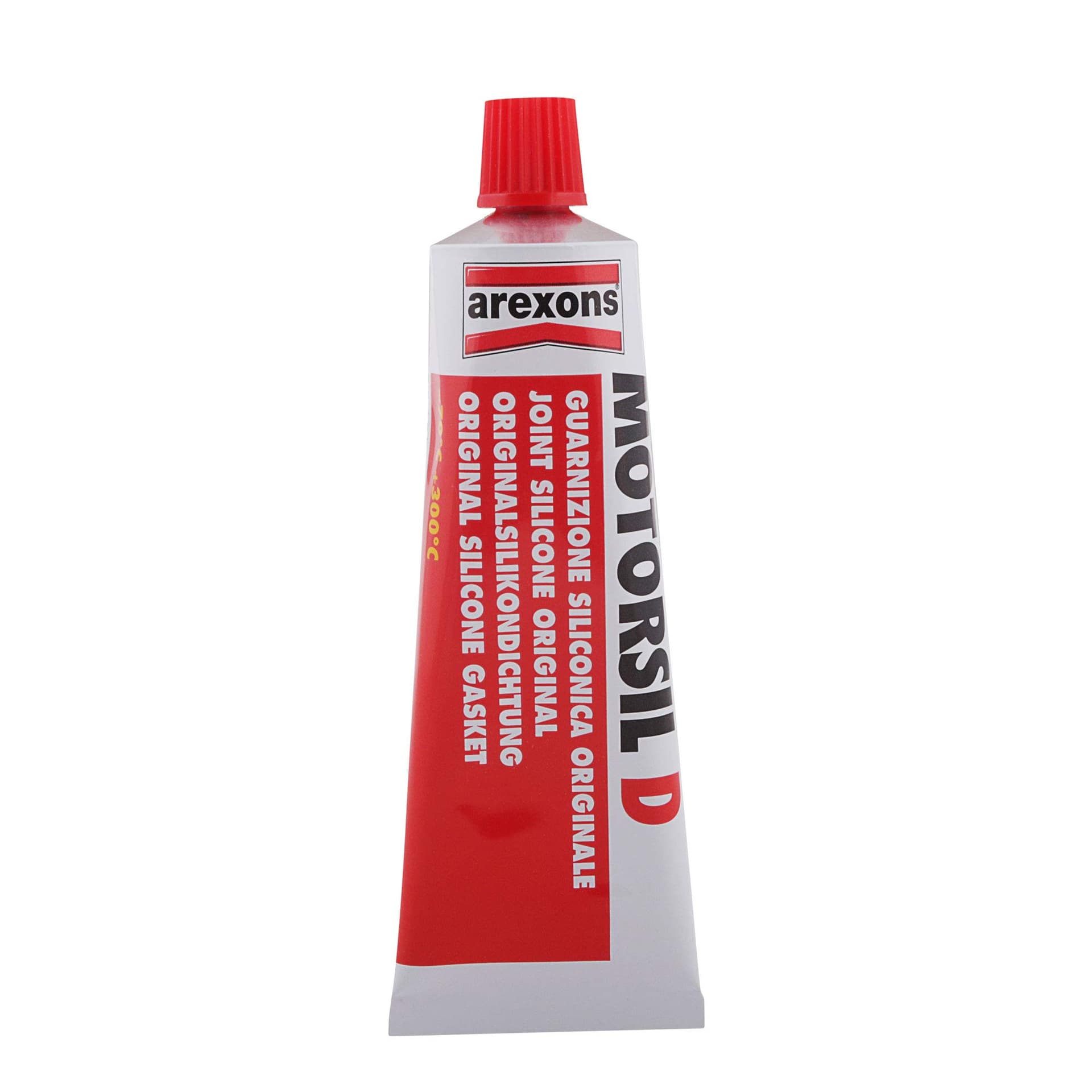 Guarnizione Sigillante Originale Motorsil D Rossa 60 g in Tubetto (0096) – Arexons
