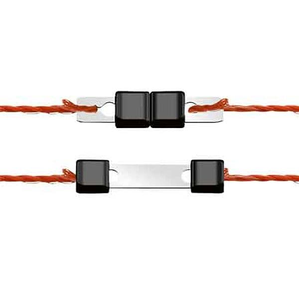Connettore per Filo Elettrificato Litzclip Conf 10 Pezzi - 2