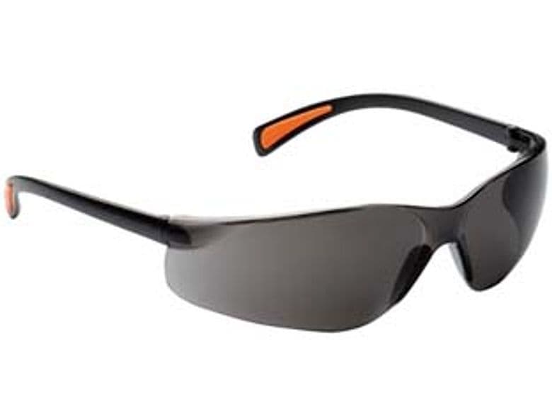 Occhiali di Protezione Stanghette Fisse Sport Grigio Scuro Excel 6 Pezzi