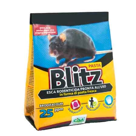 Esca Topicida in Pasta Rossa Blitz 150 Gr Cisa Adriatica - 2