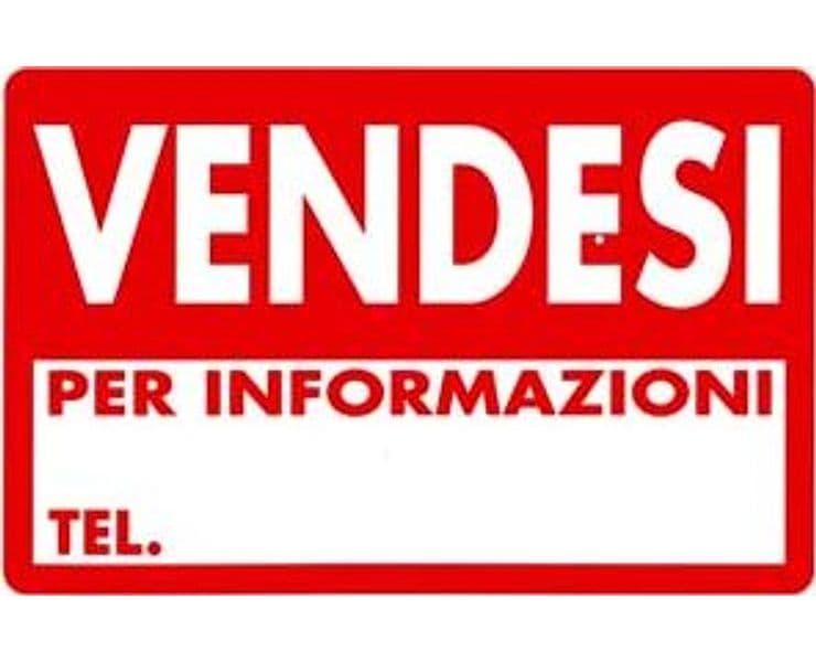 Cartello Vendesi 30 CMX20H 10 Pezzi