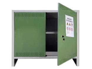 Armadio Stoccaggio Fitosanitari a Due Ante 80 Cmh. 100 CMX40X80H, Smontato - 2