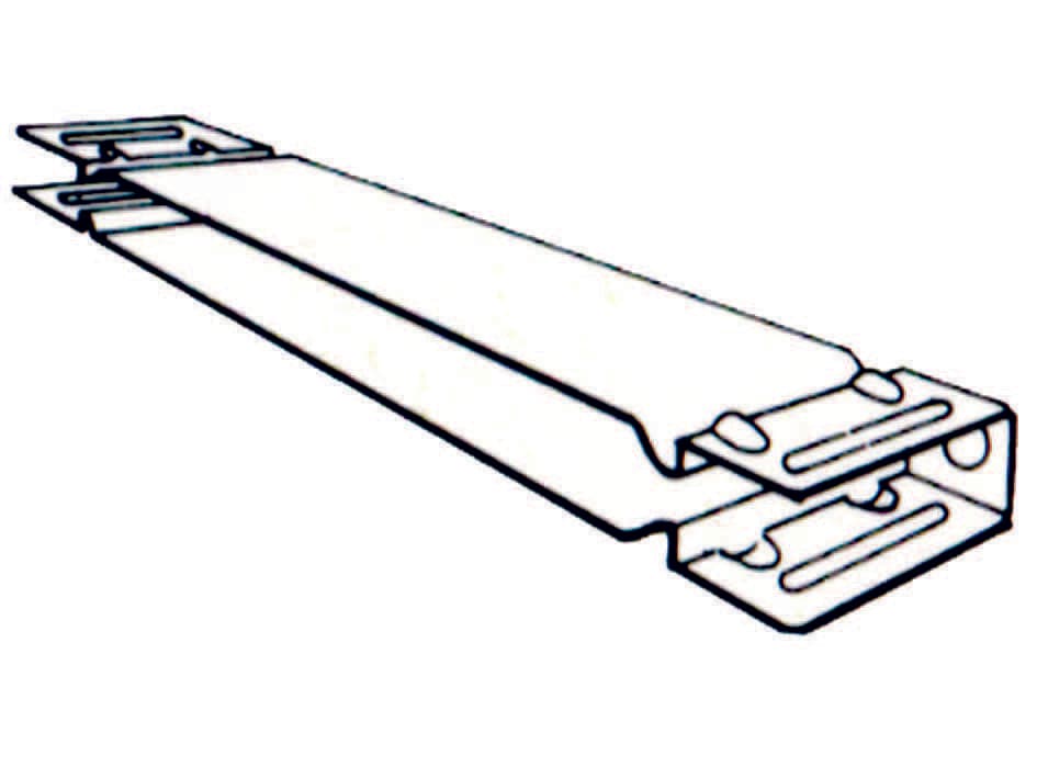 Traversino per Scaffale a Gancio 300 mm Prometal 2 Pezzi - 2