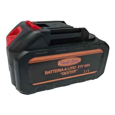 Batteria di Ricambio per Motosega da Pota a Batteria Dexter Ideal 4.0AH - 2