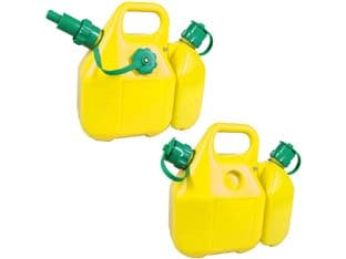 Tanica Doppia per Benzina Olio 6 l +2,5 6 l + 2,5 l Excel - 2