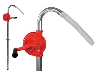 Pompa Manuale Rotativa Alluminio per Travaso Carburanti Alte - 2