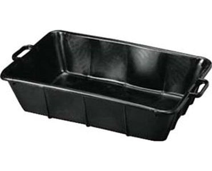 Cassa in Plastica Nera 25 l 44 CMX34X18H 4 Pezzi - 2