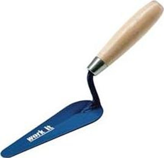 Cazzuolino Work It Lingua di Gatto Manico in Legno 140 mm 41131 6 Pezzi – Ausonia