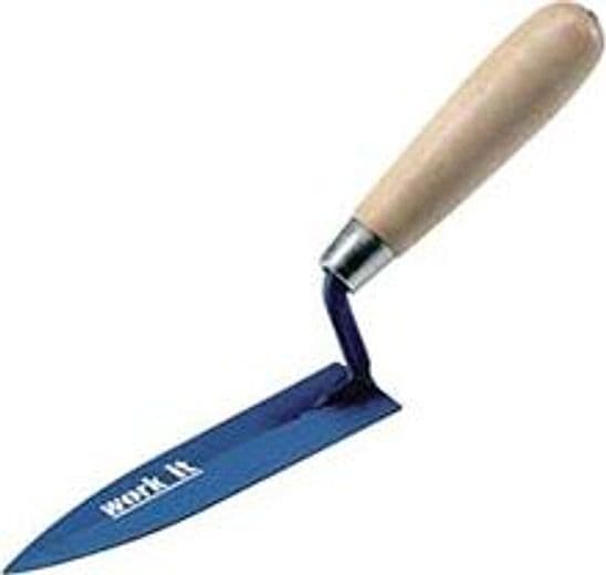 Cazzuolino Work It a Foglia D'Olivo Manico in Legno 140 mm 41141 6 Pezzi - 2