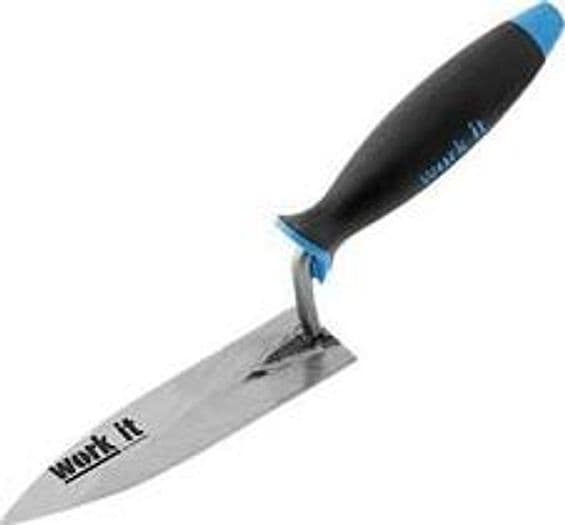 Cazzuolino Work It a Foglia D'Olivo Manico in Gomma 120 mm 40731 12 Pezzi - 2