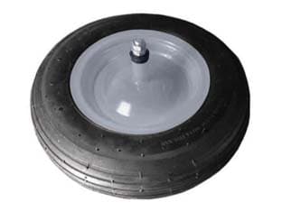 Ruota per Carriola Gomma Piena Perno 12 MMX210 Perno 12 MMX210, Interasse - 2