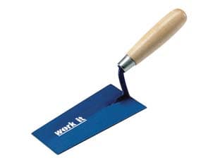 Cazzuolino Work It Punta Quadra Manico in Legno 160 mm 41129 6 Pezzi - 2