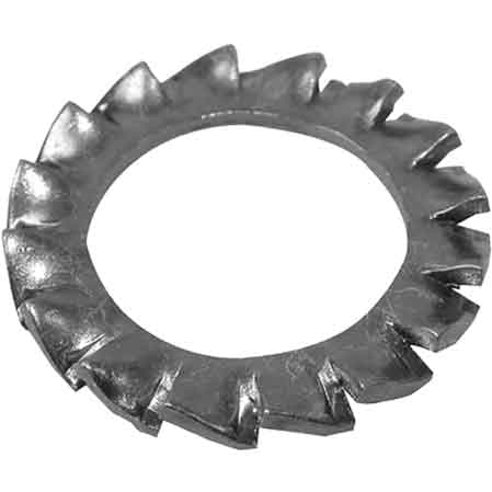 Rondella Dentellata Esterna M14 500 Pezzi - 2