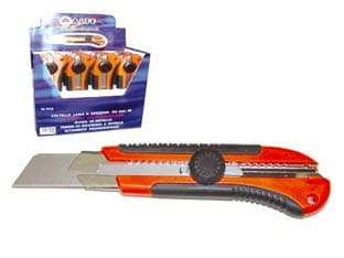 Cutter 25 mm Professionale con Bloccaggio a Rotella Alte 12 Pezzi - 2