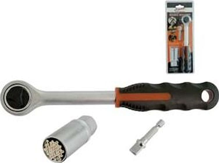 Chiave Cricchetto Universale Magic Socket Alte - 2