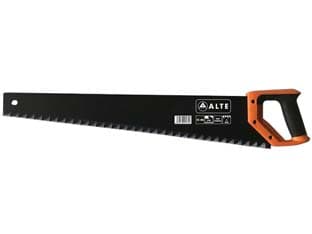 Sega con Manico Chiuso per Calcestruzzo 65 Cm, 33 Denti, Spessore Lama 1,5 - 2