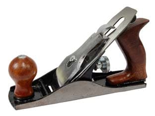 Pialla in Metallo con Manico Legno 225 mm Lama in Acciaio 41 mm Alte - 2