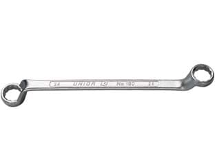 Chiave Poligonale Cromata Doppia Curva 14 MMX15 - 2
