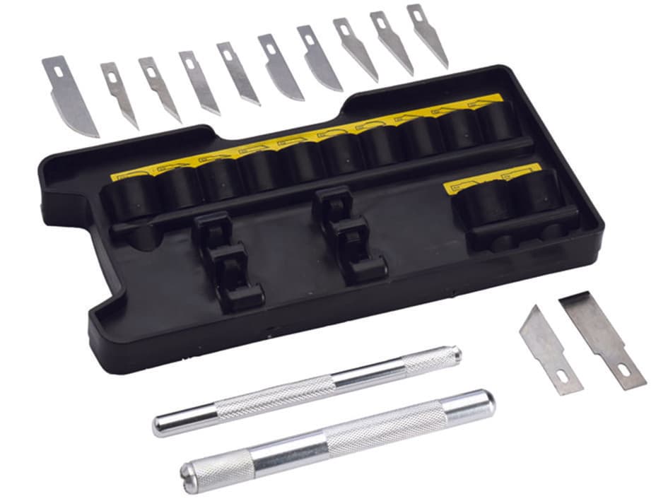 Kit Coltelli e Lame per Modellismo (STHT073872) Stanley - 2