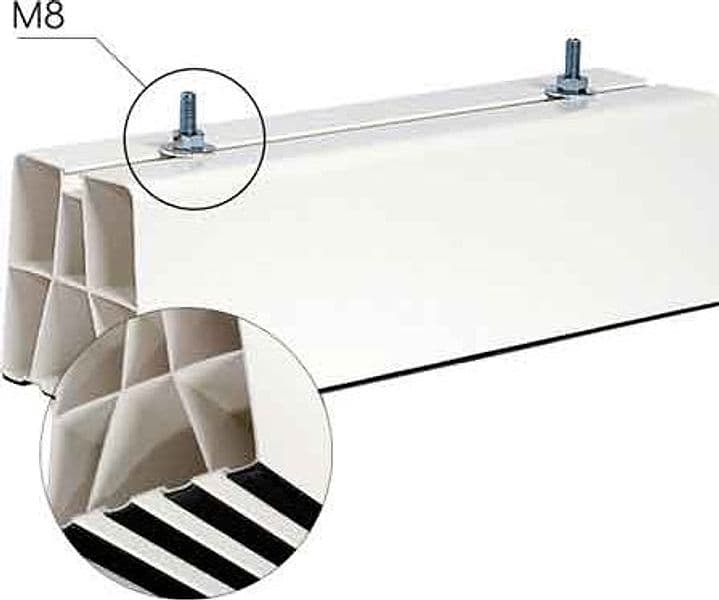 Basi a Pavimento per Unita Esterne 35 cm 2 Pezzi - 2