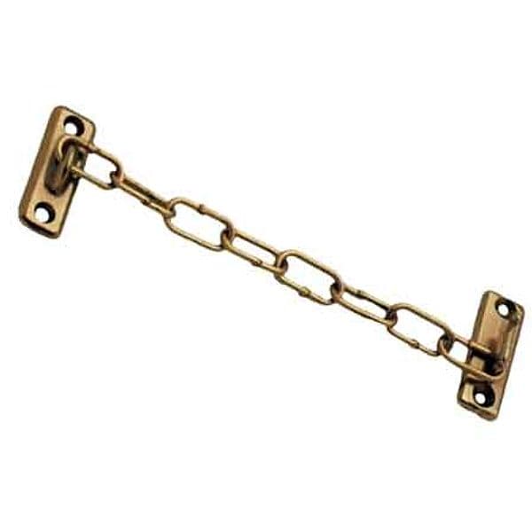 Catena di Sicurezza in Ottone per Porte 150 mm Ottone Lucido 25 Pezzi - 2