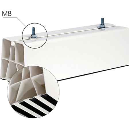 Basi a Pavimento per Unita Esterne 45 cm 2 Pezzi - 2