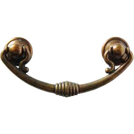 Maniglia per Mobili 5042 Interasse 64 mm Giusti Patinato Antico - 2