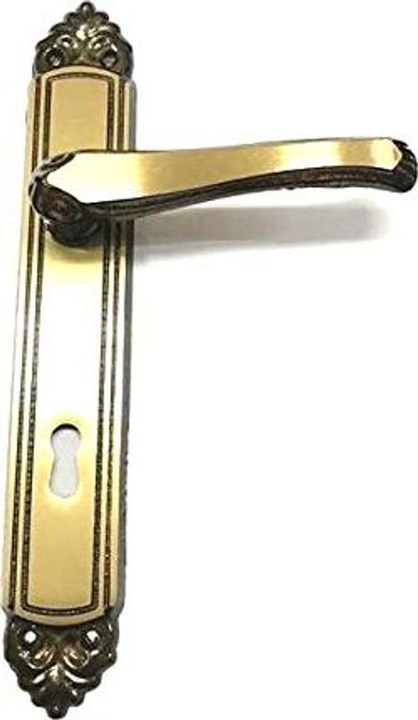 Maniglia Fiorella con Placca Q8 x 70 Frosio Bortolo