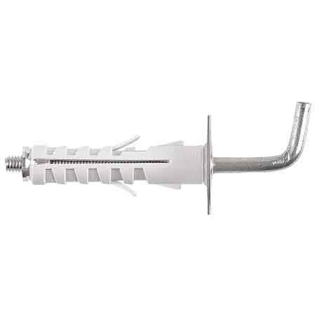 Tassello con Gancio Lungo AY04 Vite M4 Tecfi Ø 9 x 40 mm 200 Pezzi - 2