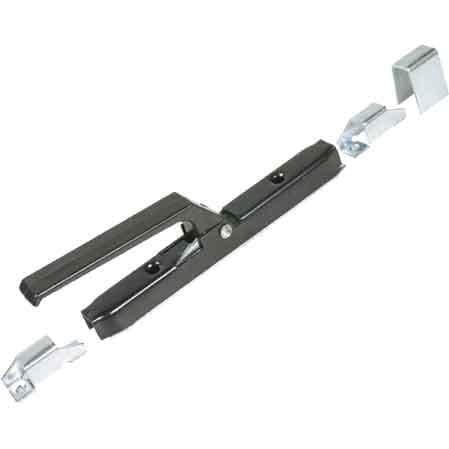 Cariglione in Acciaio Verniciato a Doppia Azione per Aste 10 x 10 mm - 2