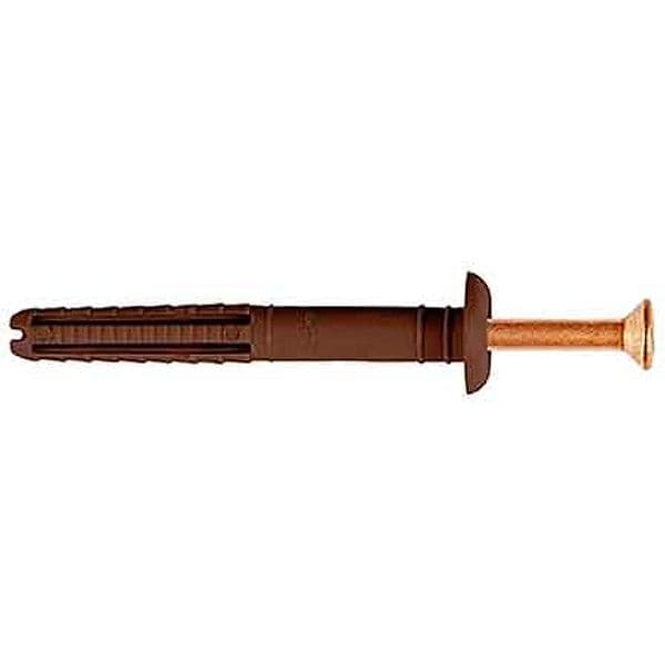 Tassello con Vite a Percussione YZ65 Ø 6 x 60 mm Tecfi 200 Pezzi