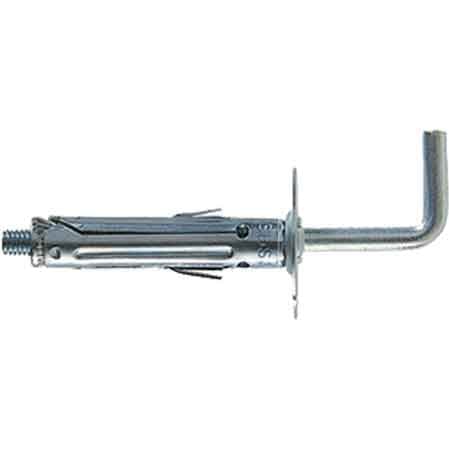 Tassello con Gancio Medio in Acciaio Sbs 9 x Fischer Ø 9 x 45 mm 100 Pezzi - 2
