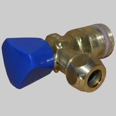 Rubinetto D Arresto per Cassetta Incasso Grohe Modello GD2 1/2 x 3/8 - 2
