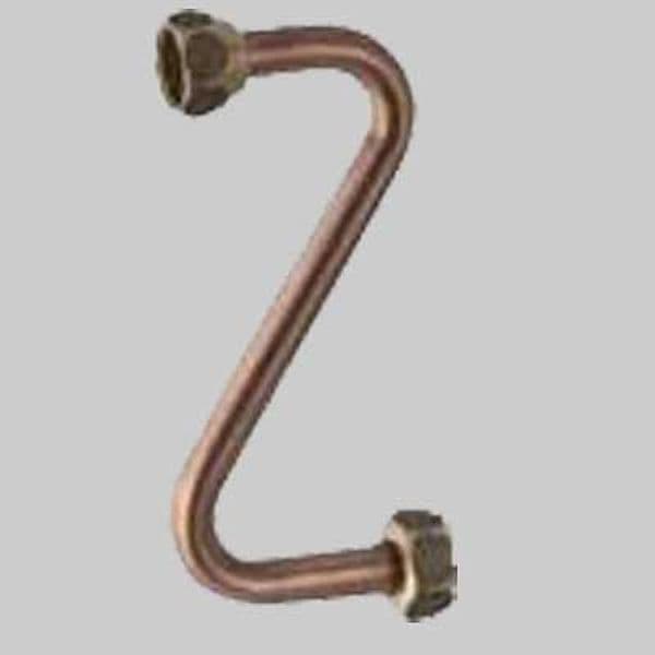 Tubo Rame per Galleggiante Geberit Ø 10 Dado 3/8 Made in Italy