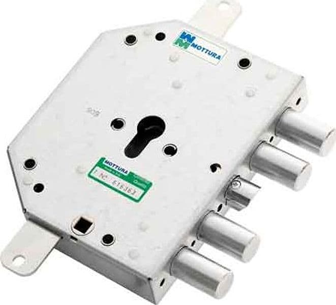 Serratura Porte Blindate per Cilindro Europeo Art. 89C855 Mottura E60,5 Dx