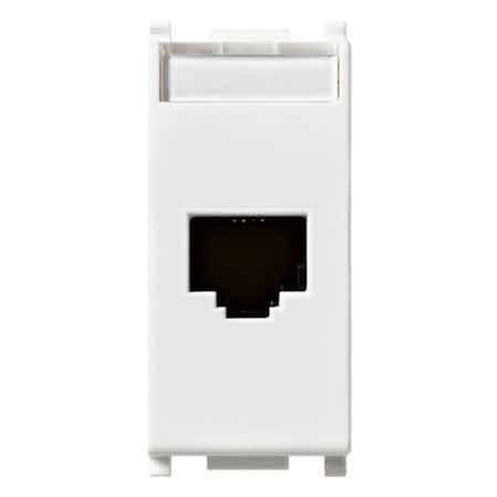 Presa Telefonica RJ45 Plana Vimar Cat. 5E Utp Colore Bianco - 2