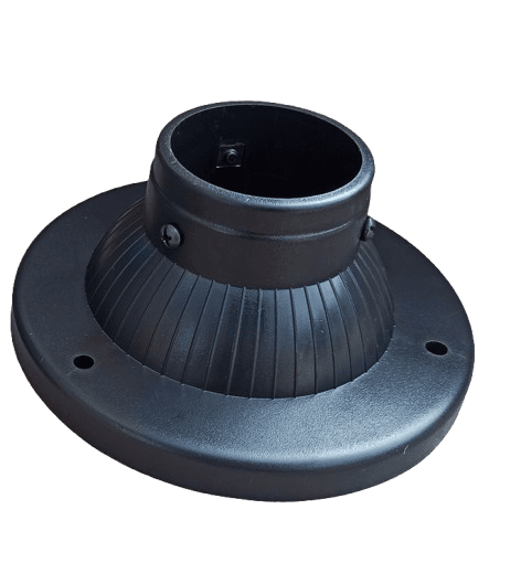 Base per Palo Ø 60 mm Ideal Star Colore Nero - 2