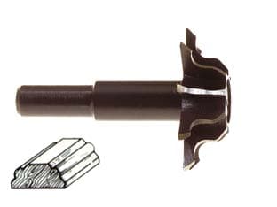 Fresa per Profilo Mezzo Tondo Esterno 45 ° Ee ¸ 35 mm Codolo 8 mm per Il - 2