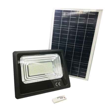 Proiettore a LED con Pannello Solare 25W 6000K 60W (Eq. 20W) - 2