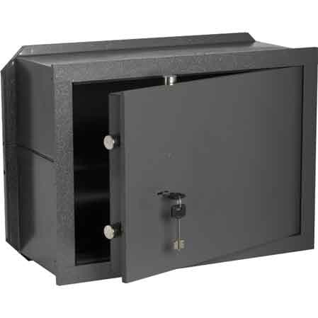 Cassaforte con Chiave Art. 82010 Cisa Mm 420 x 200 x 300H 2 Cat 1 Ripiano - 2