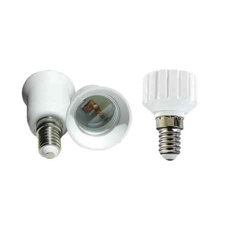Adattatore Portalampada da E14 a GU10 Lampo - 2