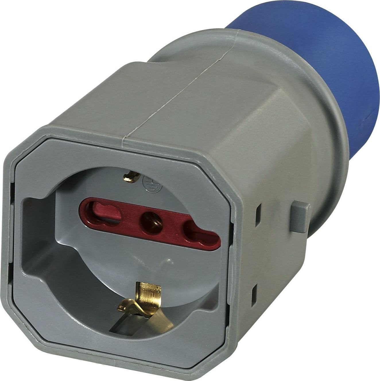 Adattatore Industriale F. Spina 2P con T16A 220V Cee P.schuko 10 e 16 A – Autres